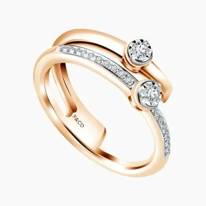 Bold Light Veils Ladies Ring